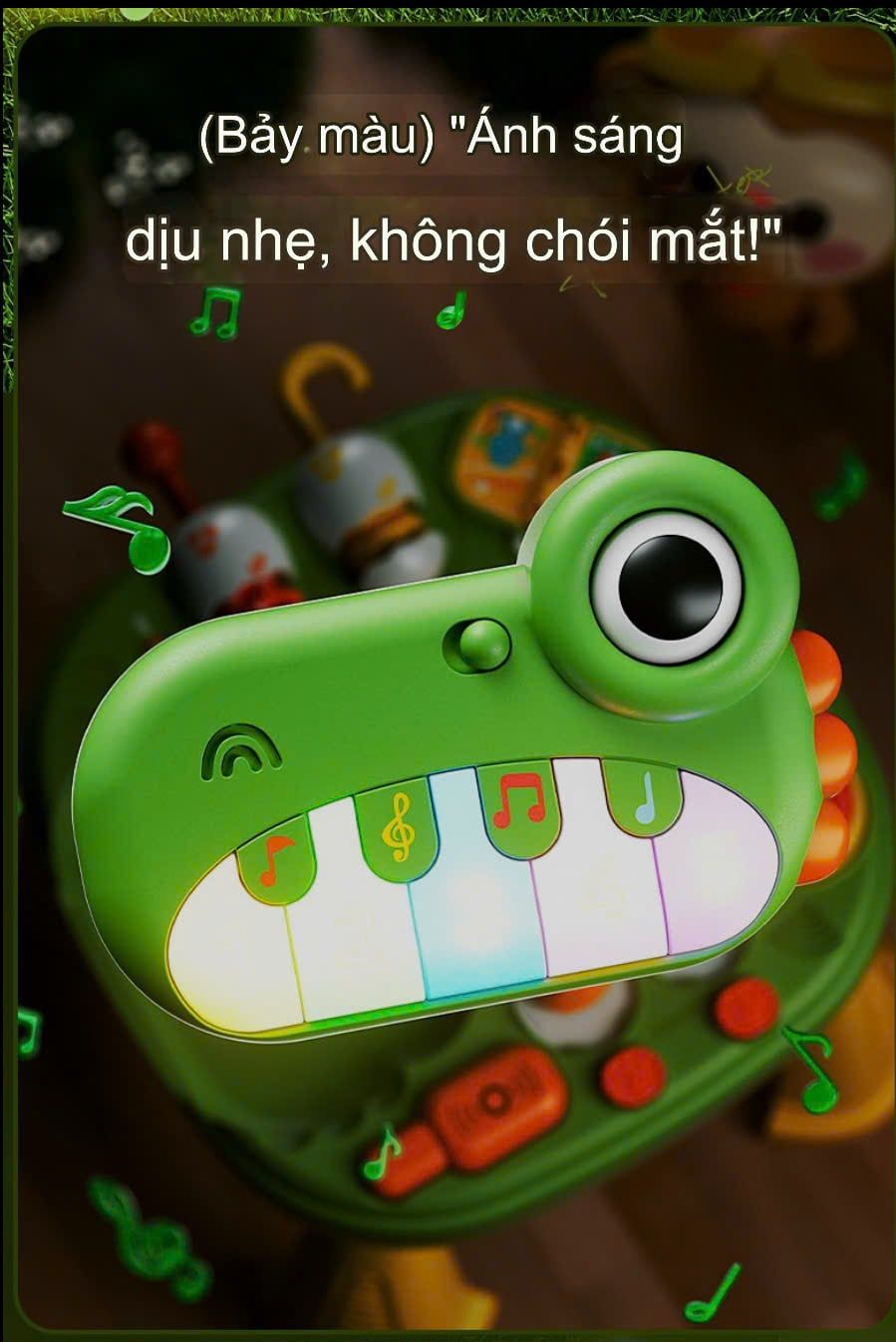  Đồ chơi vận động : BÀN ĐỒ CHƠI ĐA NĂNG PUZZLE BUSY BOARD – KHỦNG LONG (18M+), No. 59026 