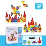  Đồ chơi giáo dục : Bộ xếp hình nam châm Magnetic Tiles – STEM sáng tạo, 36-42 chi tiết, 3ages+, No. A053,A054 
