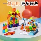  Đồ chơi giáo dục : Bộ xếp hình nam châm Magnetic Tiles – STEM sáng tạo, 36-42 chi tiết, 3ages+, No. A053,A054 