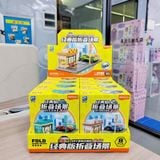  Đồ chơi lắp ráp : BỘ ĐỒ CHƠI MÔ HÌNH THÀNH PHỐ GẬP GỌN DIY – KÈM XE, 3ages+, No. 91702, 91703, 91704 