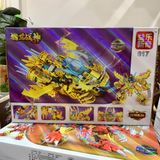  Đồ chơi lắp ráp : Robot Khủng Long Biến Hình 2in1 – Mô Hình Cơ Giới, 6ages+,386-432pcs, No. 617, 626, 807 