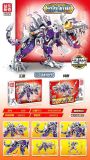  Đồ chơi lắp ráp : Robot Khủng Long Biến Hình 2in1 – Mô Hình Cơ Giới, 6ages+,386-432pcs, No. 617, 626, 807 