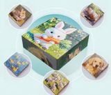  Đồ chơi xếp hình : Khối nam châm từ tính 6 mẫu khác nhau, khối 3D siêu thú vị cho bé, No. JM850-57 