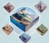  Đồ chơi xếp hình : Khối nam châm từ tính 6 mẫu khác nhau, khối 3D siêu thú vị cho bé, No. JM850-57 