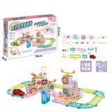  Đồ chơi lắp ráp : Bộ bánh răng vòng xoay chuyển động (Magical Blocks_ dùng pin) 135pcs, 3ages+, No. 598-11B 
