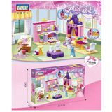  Đồ chơi lắp ráp : Bộ xếp hình GUDI – Chủ đề Công Chúa, 6ages+, No. 9011, 9015 