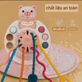  Đồ chơi trẻ sơ sinh : LỤC LẠC 5 TRONG 1 – VUI CHƠI, KHÁM PHÁ, PHÁT TRIỂN GIÁC QUAN, 18m+, No. 2100D 