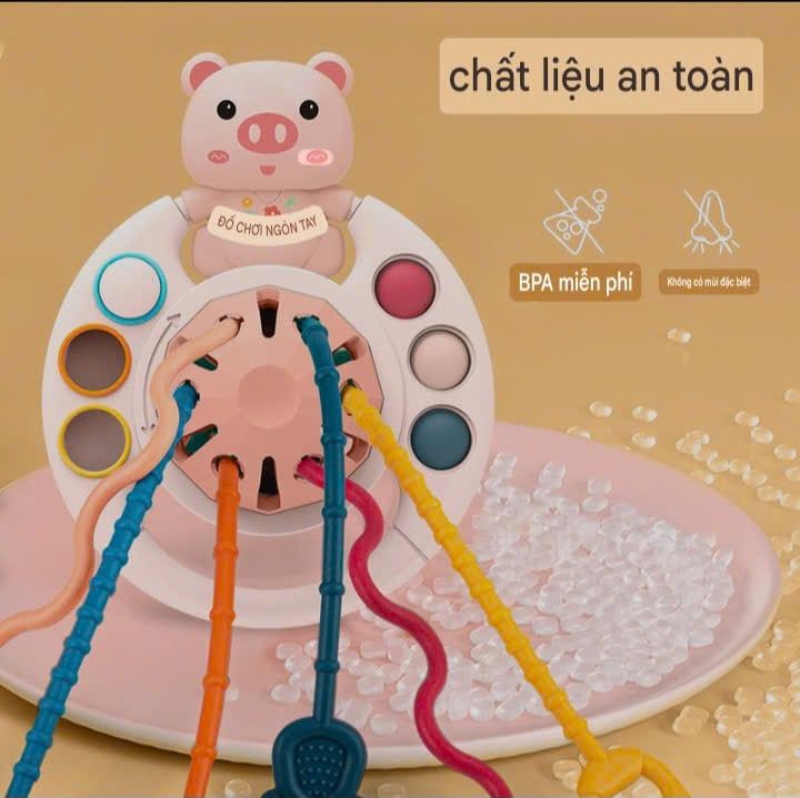  Đồ chơi trẻ sơ sinh : LỤC LẠC 5 TRONG 1 – VUI CHƠI, KHÁM PHÁ, PHÁT TRIỂN GIÁC QUAN, 18m+, No. 2100D 