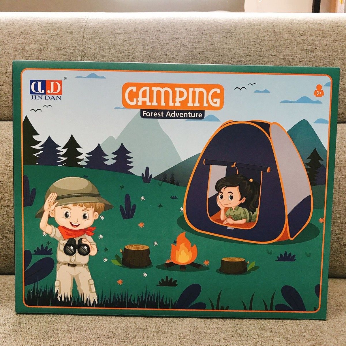  Đồ chơi khám phá: Bộ Lều và các dụng cụ cắm trại (Lều, ống ngắm, ...)  Forest Adventure No. LYD034 3+Ages 