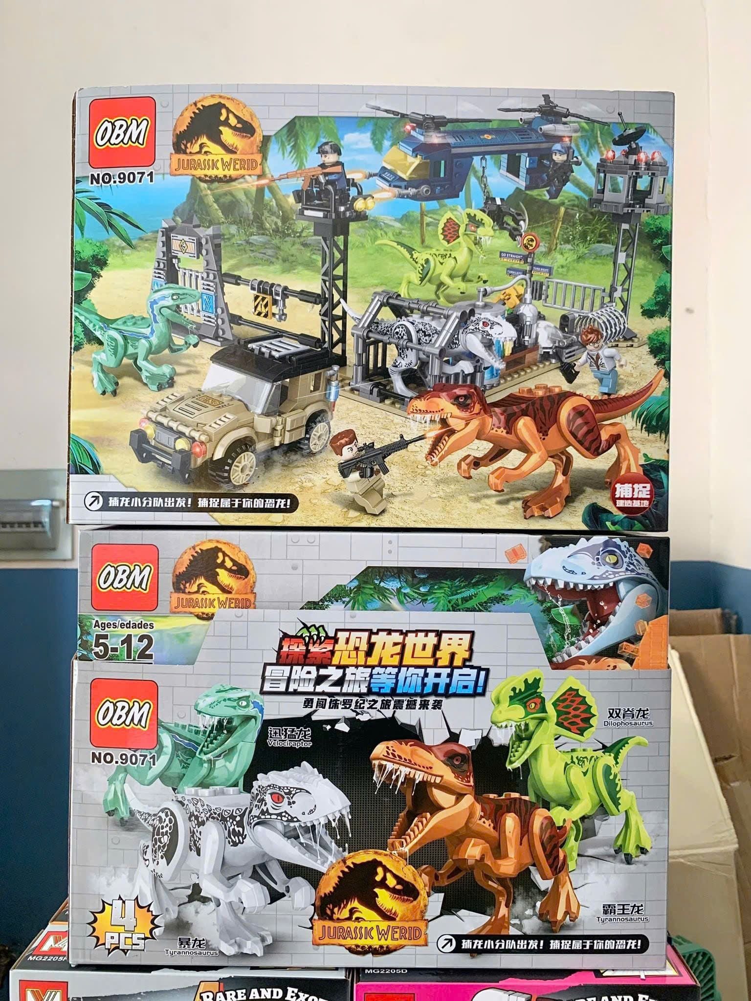  Đồ chơi lắp ráp : Bộ sưu tập mô hình rồng robot nhiều mẫu (4b/lốc) , 5-12ages+, No. 9044, 99898, YZ7124, YZ7241, YZ7244 