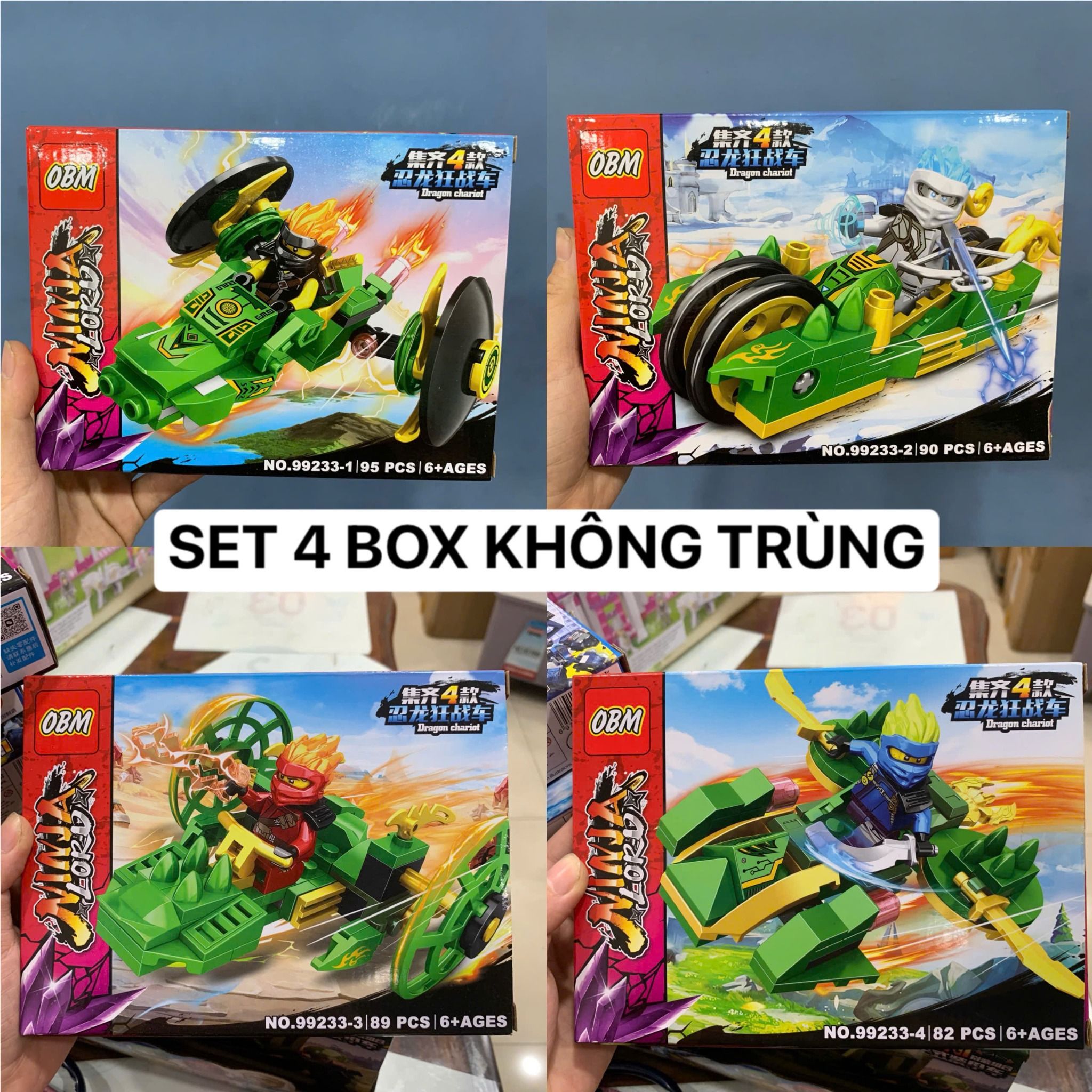  Đồ chơi lắp ráp : Bộ sưu tập nhiều mẫu mô hình cho bé (8b nhỏ/lốc), 5-12ages+, No. 9007, 9013, 99257, 99305, 0805, D588, YZ7139, CD8098, 99999, K217, CD8096, CD8138, 99233 