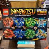  Đồ chơi lắp ráp : Bộ sưu tập mô hình rồng robot nhiều mẫu (4b/lốc) , 5-12ages+, No. 9044, 99898, YZ7124, YZ7241, YZ7244 