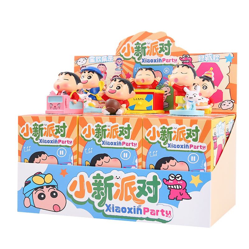  BLINDBOX SHIN : Mô hình Shin bữa tiệc - Xiaoxin Party, 15ages+, No. XJC80228 