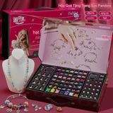  Đồ chơi nhập vai : BỘ CHARM THIẾT KẾ TRANG SỨC – HỘP HẠT CHÂU DIY CHO BÉ GÁI, 3888+pcs, No. VC8029 