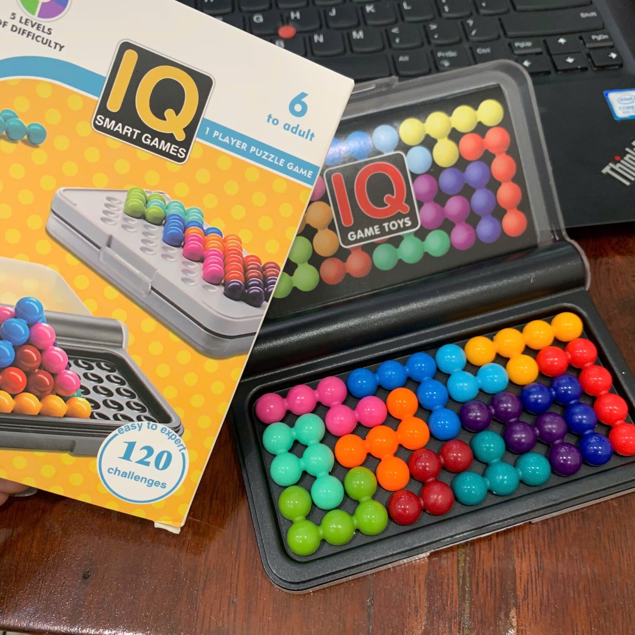  Đồ chơi trí tuệ : IQ Smart Games – Trò chơi xếp hình trí tuệ, 6ages+, No. IQ21-1 