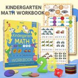  Đồ chơi giáo dục : Bộ thẻ và số toán học mầm non Kinder Math, phừ hợp cho trẻ 3 tuổi giúp phát triển tư duy 