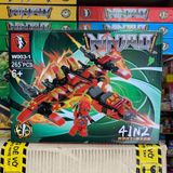  Đồ chơi lắp ráp NinjaQ, mô hình rồng cho bé sáng tạo lắp ráp, 6gaes+, No. W003 