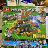  Đồ chơi lắp ráp : Bộ sưu tập nhiều mẫu Minecraft sáng tạo, 3ages, No. 66067, 66068, 66071, 470, D812-20, YZ7238-40 