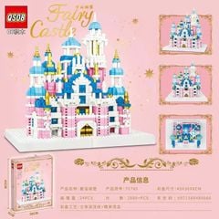  Đồ chơi lắp ráp : Bộ xếp khối LÂU ĐÀI CỔ TÍCH FAIRY CASTLE, 2680+pcs, 6ages+, No. 70765 