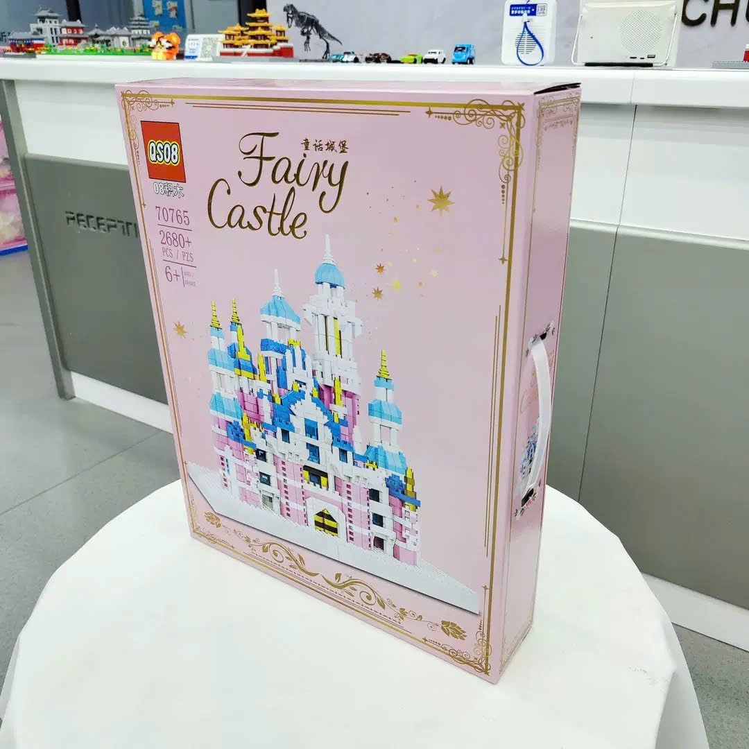  Đồ chơi lắp ráp : Bộ xếp khối LÂU ĐÀI CỔ TÍCH FAIRY CASTLE, 2680+pcs, 6ages+, No. 70765 