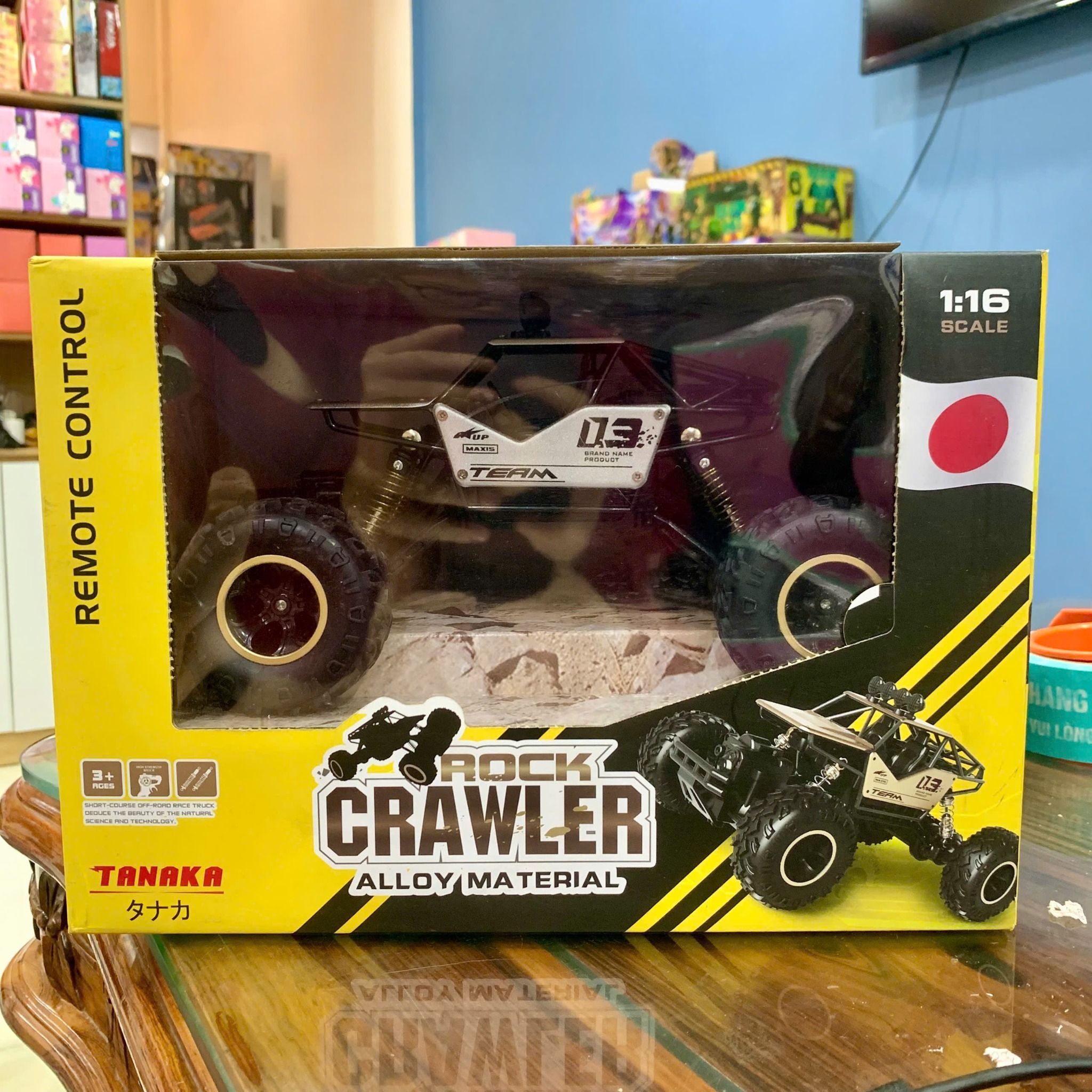  Xe điều khiển leo núi 1:16 Bạc (Pin sạc) 6141-S 