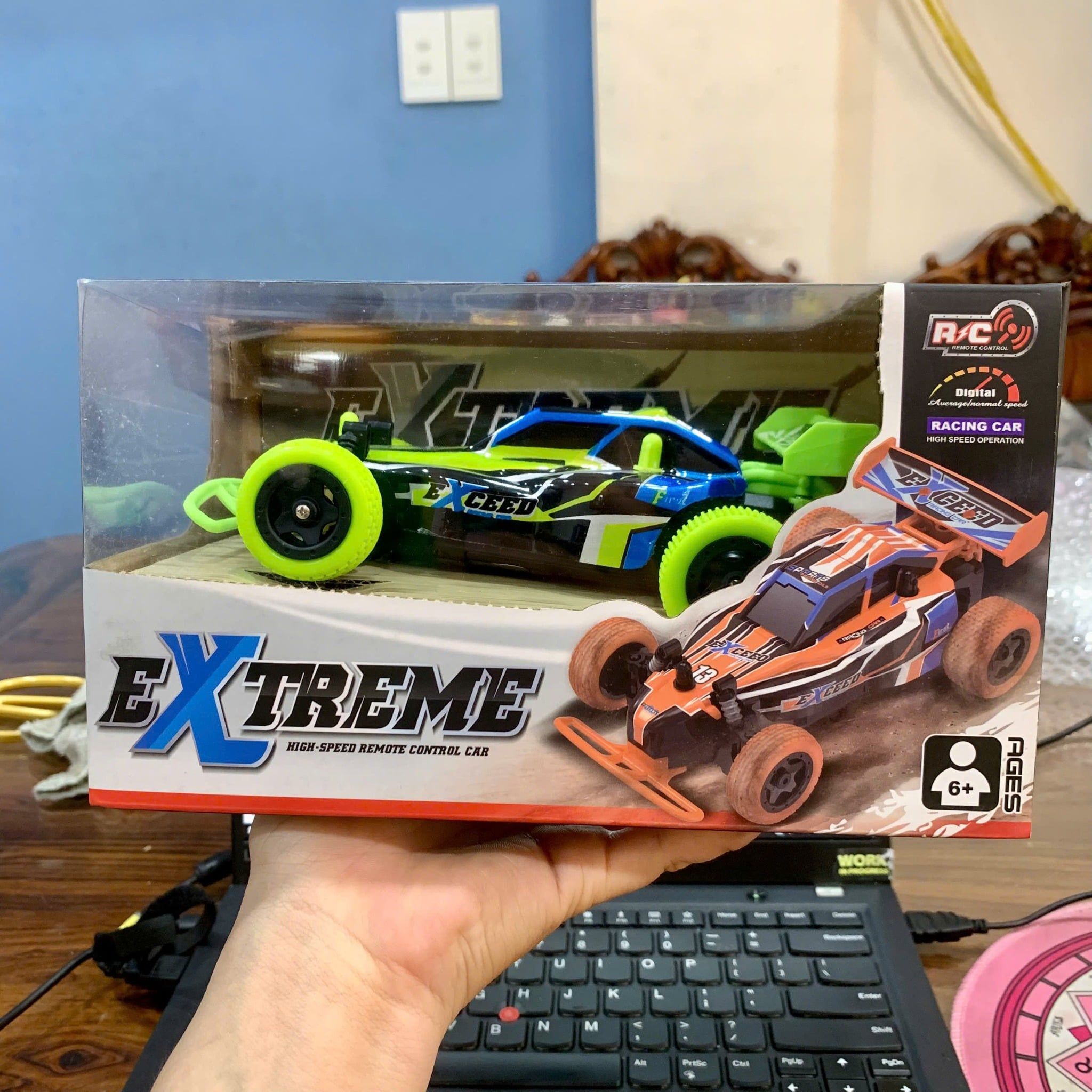  Xe điều khiển từ xa Extreme – Xe đua tốc độ cao, 6ages+, No. 838 