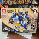  Đồ chơi lắp ráp : Bộ sưu tập mô hình rồng robot nhiều mẫu (4b/lốc) , 5-12ages+, No. 9044, 99898, YZ7124, YZ7241, YZ7244 