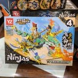  Đồ chơi lắp ráp : Bộ sưu tập mô hình rồng robot nhiều mẫu (4b/lốc) , 5-12ages+, No. 9044, 99898, YZ7124, YZ7241, YZ7244 