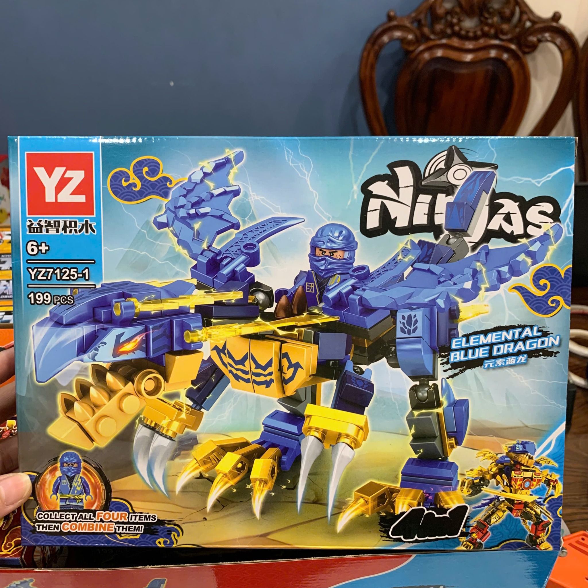  Đồ chơi lắp ráp : Bộ sưu tập mô hình robot biến hình (8b lớn/lốc), 6ages+, No. 9102, 99017, 9098, YZ7125, 99307, 9046 