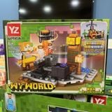  Đồ chơi lắp ráp : Bộ sưu tập nhiều mẫu Minecraft sáng tạo, 3ages, No. 66067, 66068, 66071, 470, D812-20, YZ7238-40 
