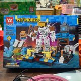  Đồ chơi lắp ráp : Bộ sưu tập nhiều mẫu Minecraft sáng tạo, 3ages, No. 66067, 66068, 66071, 470, D812-20, YZ7238-40 