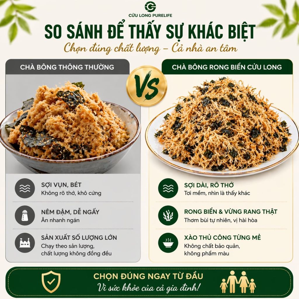 Ruốc Heo Truyền Thống Vị Rong Biển