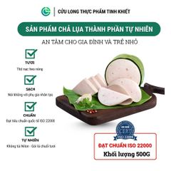 Combo Giò Chả Ngon Cửu Long: Chả Lụa (0.5KG), Chả Nướng (0.5KG), Chả Chiên (0.5KG) - Sạch An Tâm, Tiết Kiệm
