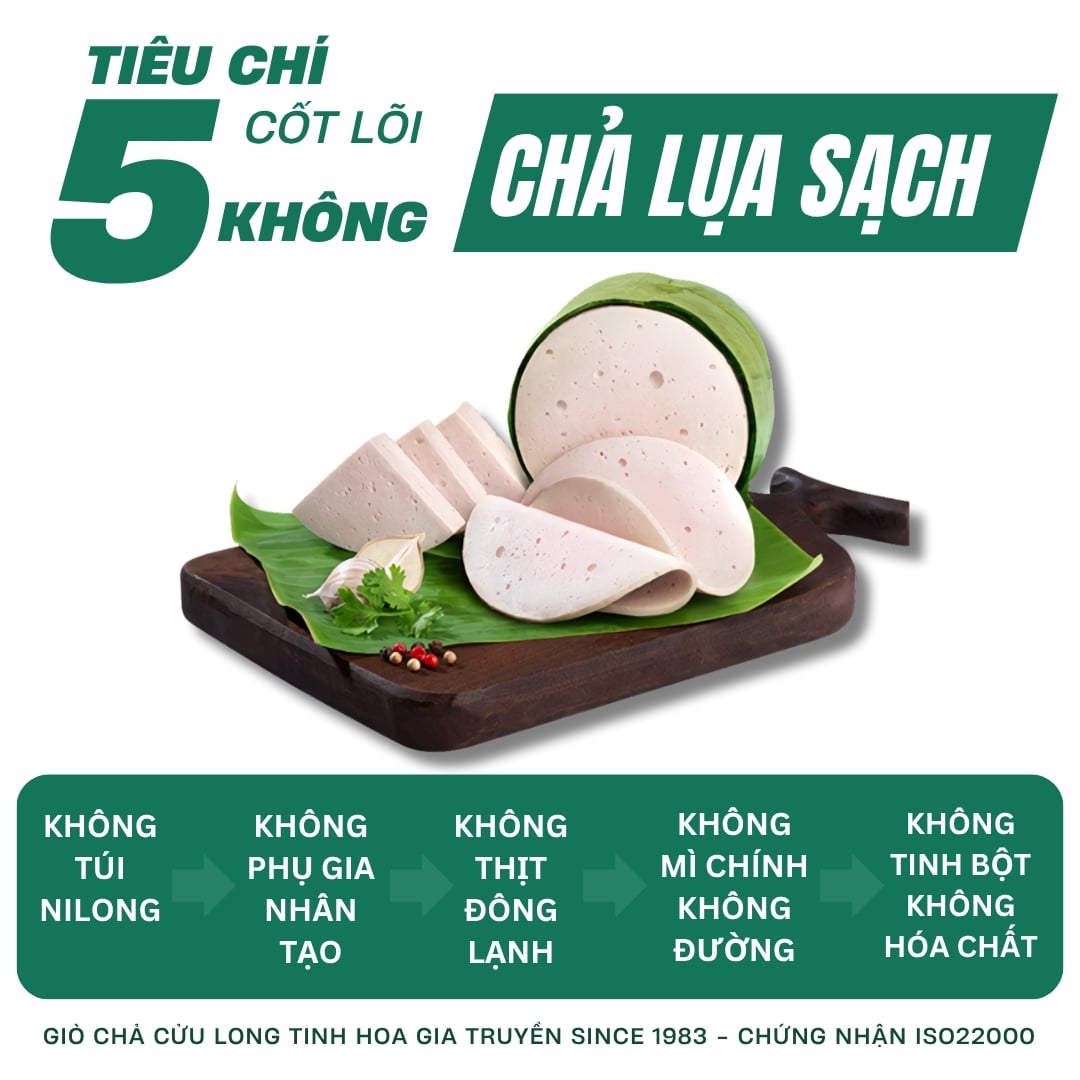 Chả Lụa Cửu Long 500g