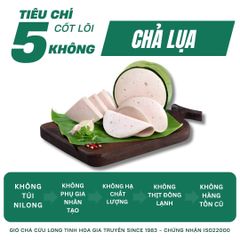 Combo Giò Chả Ngon Cửu Long: Chả Lụa (0.5KG), Chả Bì (0.5KG), Chả Nướng (0.5KG), Chả Chiên (0.25KG) - Sạch An Tâm, Giao Nóng