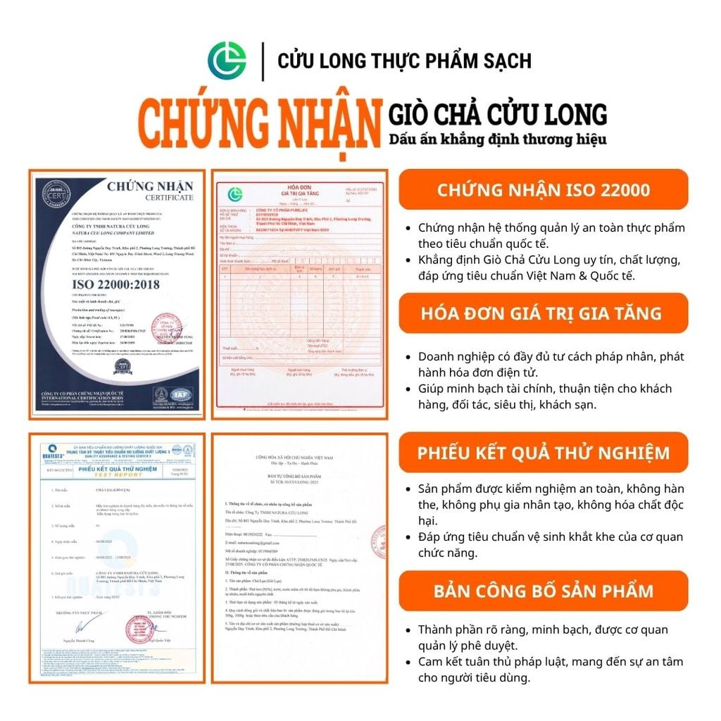 Chả Lụa Cửu Long 500g