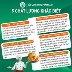 Chả Nướng Cửu Long 500g