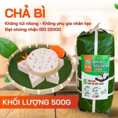 Combo Giò Chả Sạch 5 Món 3kg – Chả Lụa, Chả Chiên, Chả Huế, Chả Bì, Chả Nướng