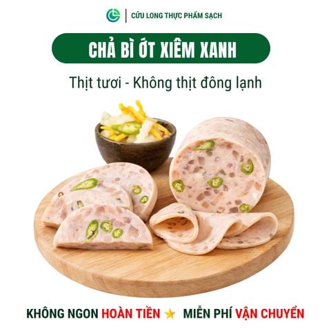 Chả Bì Ớt Xiêm Xanh Cửu Long 500g