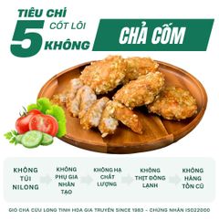 Combo Giò Chả Ngon Cửu Long: Chả Lụa (0.5KG), Chả Cốm (0.5KG), Chả Nướng (0.5KG) - Sạch An Tâm, Giao Nóng