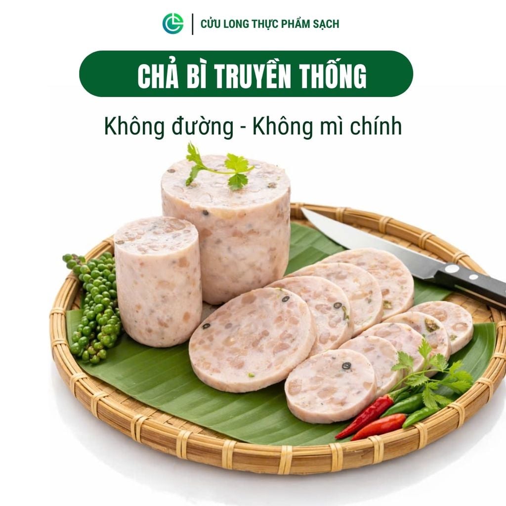 Chả Lụa Bì Cửu Long 500g