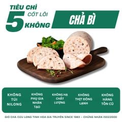Combo Giò Chả Ngon Cửu Long: Chả Lụa (0.5KG), Chả Bì (0.5KG), Chả Chiên (0.5KG), Chả Cốm (0.25KG) - Sạch, Giao Nóng Mỗi Ngày