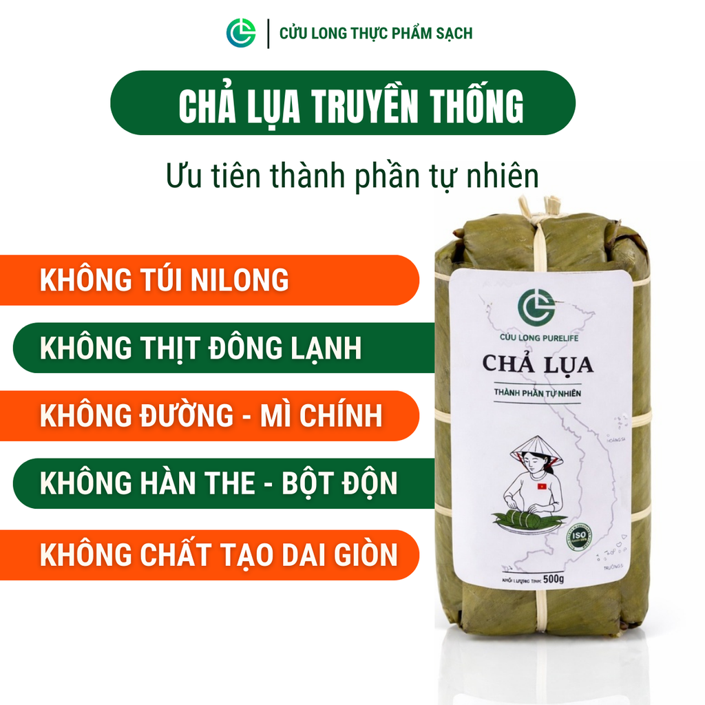 Chả Lụa Cửu Long 500g
