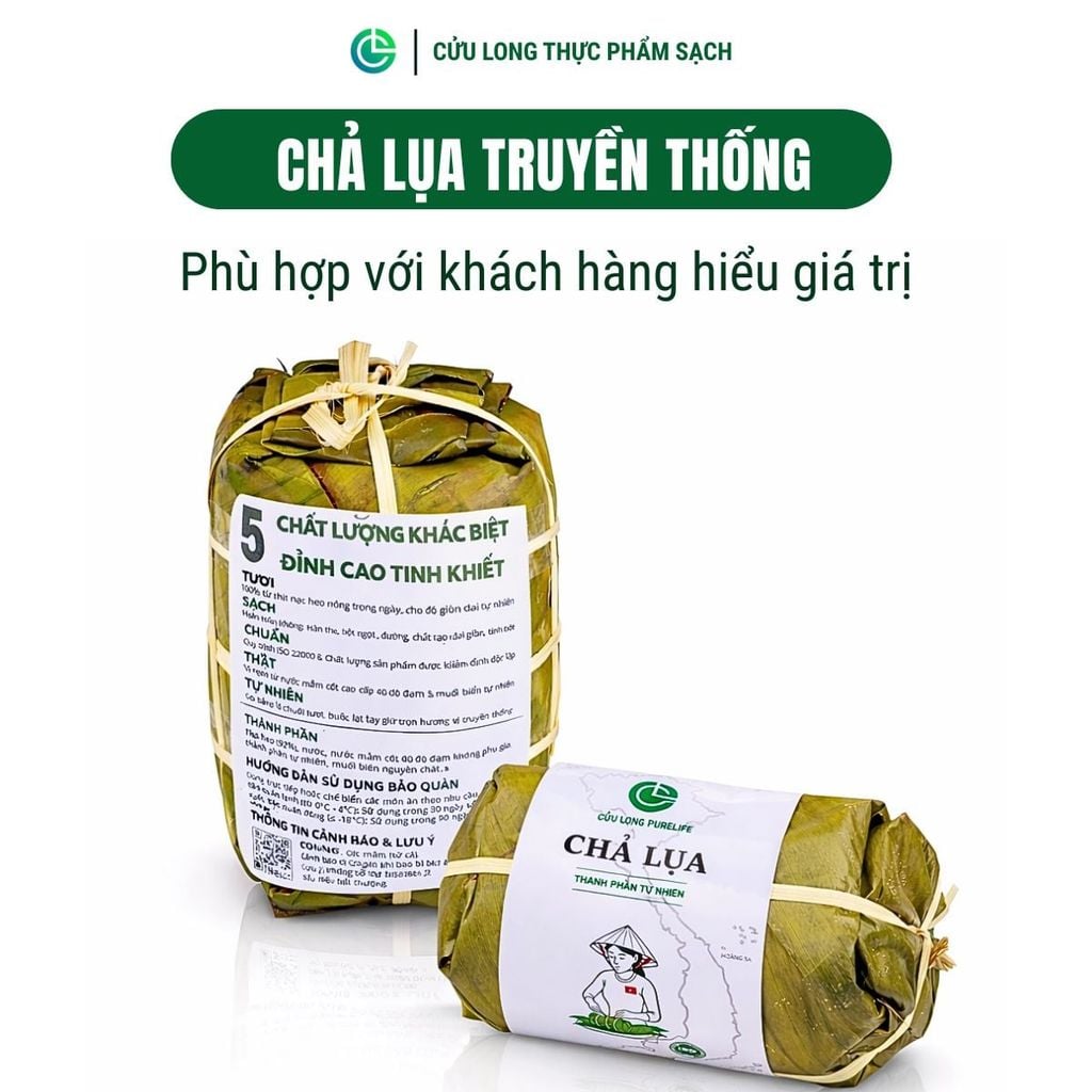 Chả Lụa Cửu Long 500g