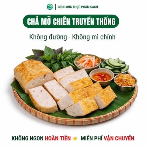 Chả Mỡ Chiên Cửu Long 500g