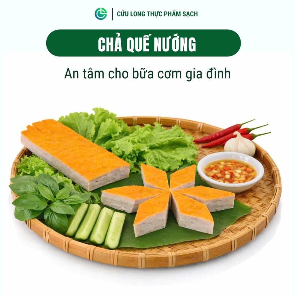 Chả Quế Nướng Cửu Long 500g