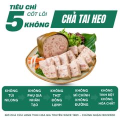 Chả Tai Heo, Chả Tai Heo Ớt Xiêm Xanh Cửu Long