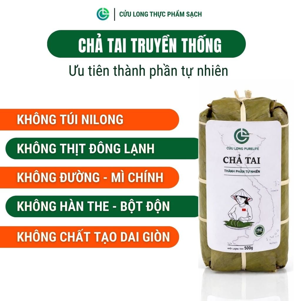 Chả Tai Heo, Chả Tai Heo Ớt Xiêm Xanh Cửu Long