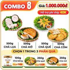 Combo Giò Chả Ngon Cửu Long 2kg –  Hương Vị Quen Thuộc Cho Mâm Cơm Việt