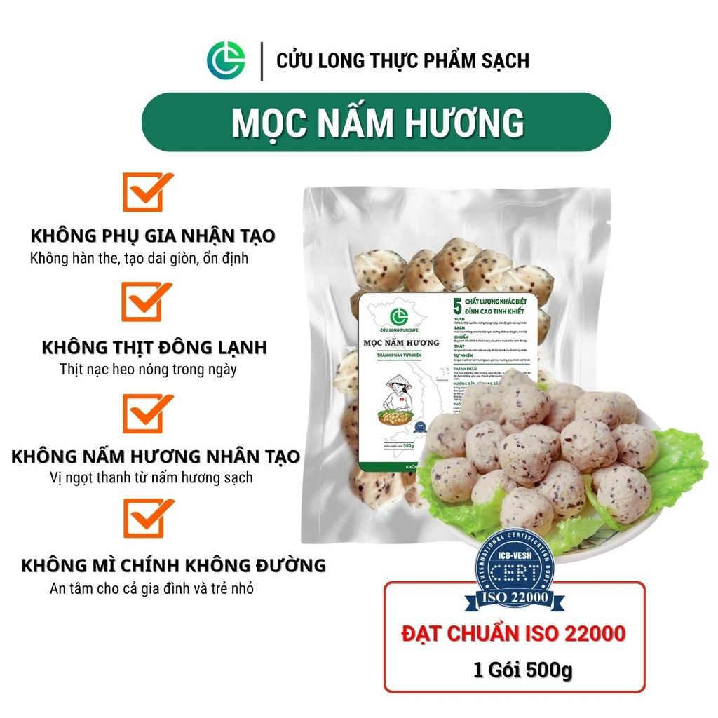 Mọc Nấm Hương Cửu Long 500g